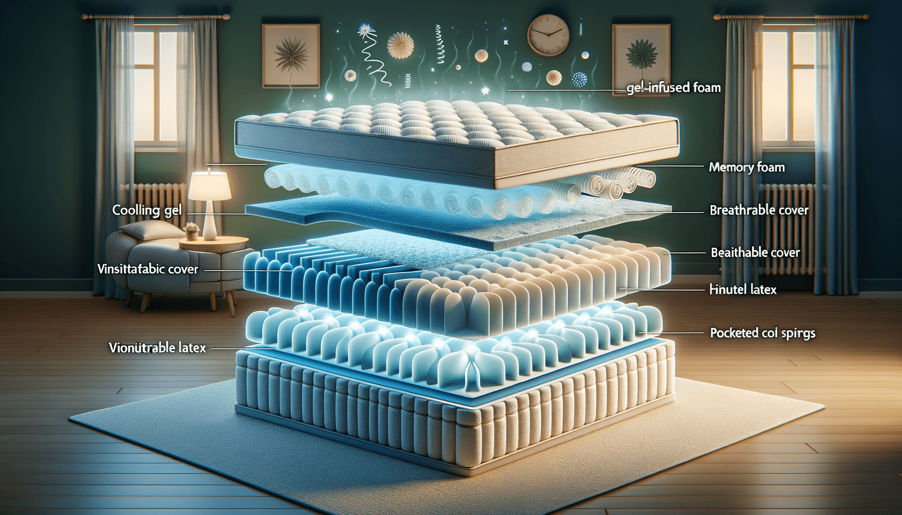 How Mattress Materials Affect Temperature Regulation During Sleep