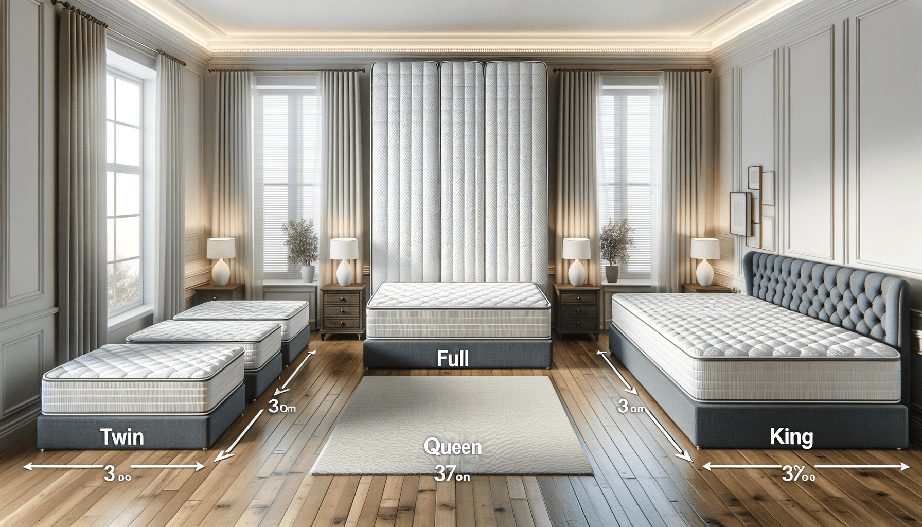 How to Select the Right Mattress Size for Your Bedroom